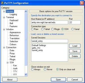 Putty ssh